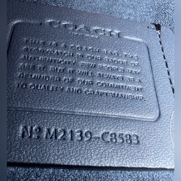 Coach Lucy Denim Crossbody Denim Bag RARE FIND - Picture 3 of 14